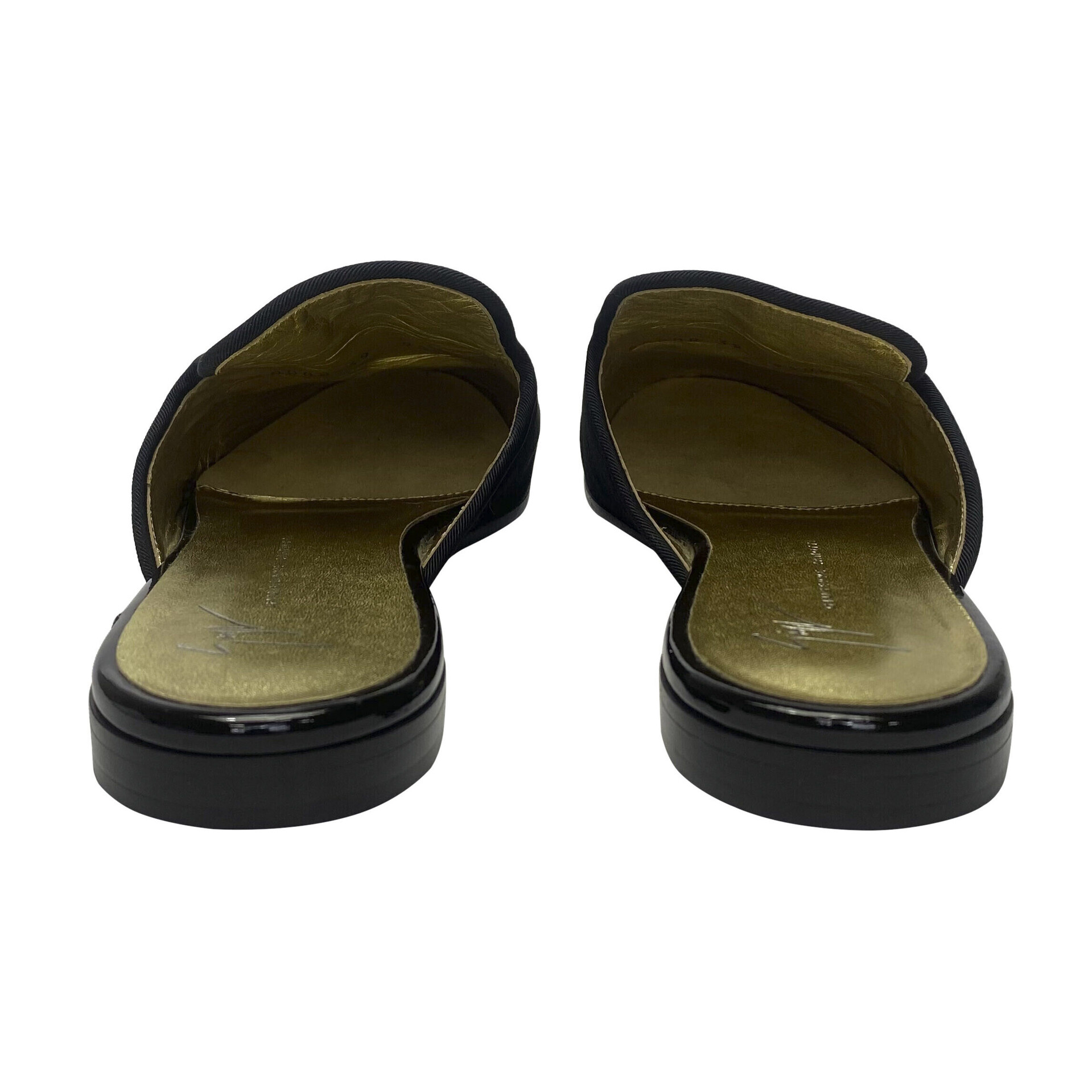 Mule Giuseppe Zanotti Bonjour Nuit Preto