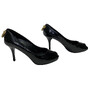 Peep Toe Louis Vuitton Verniz Preto