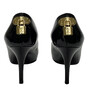 Peep Toe Louis Vuitton Verniz Preto