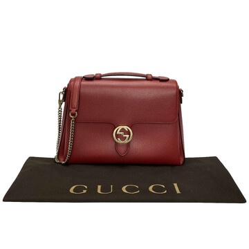 Bolsa Gucci Interlocking G Vermelha