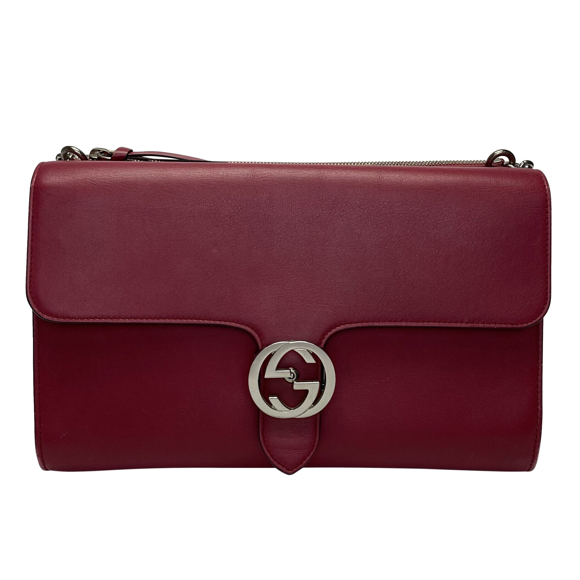 Bolsa Gucci Interlocking Rosa