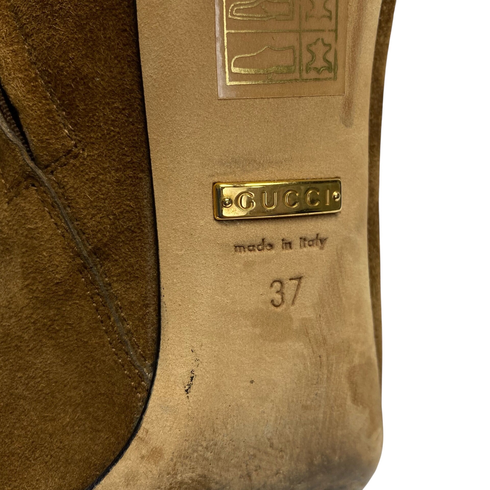 Bota Gucci Camurça