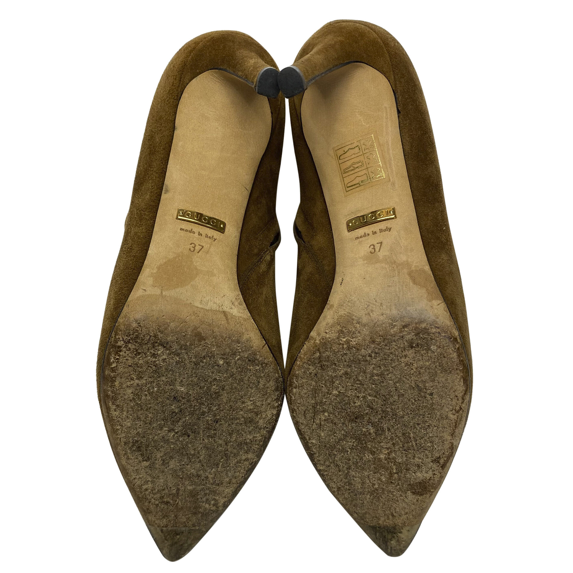 Bota Gucci Camurça