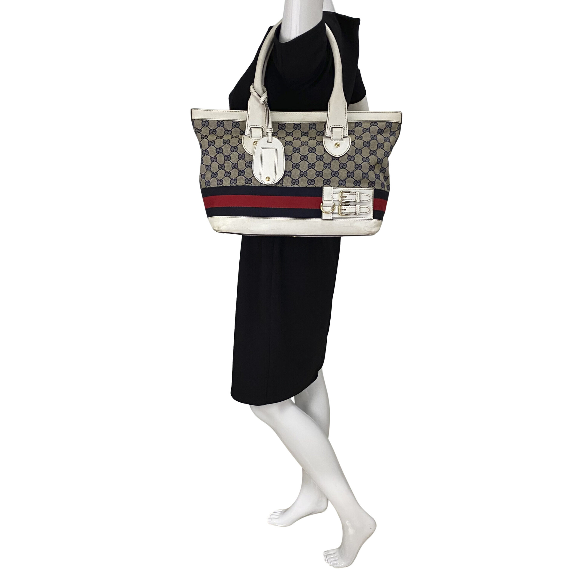 Bolsa Gucci Heritage Tote GG