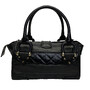 Bolsa Burberry Manor Couro Preto