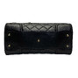 Bolsa Burberry Manor Couro Preto