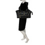 Bolsa Burberry Manor Couro Preto