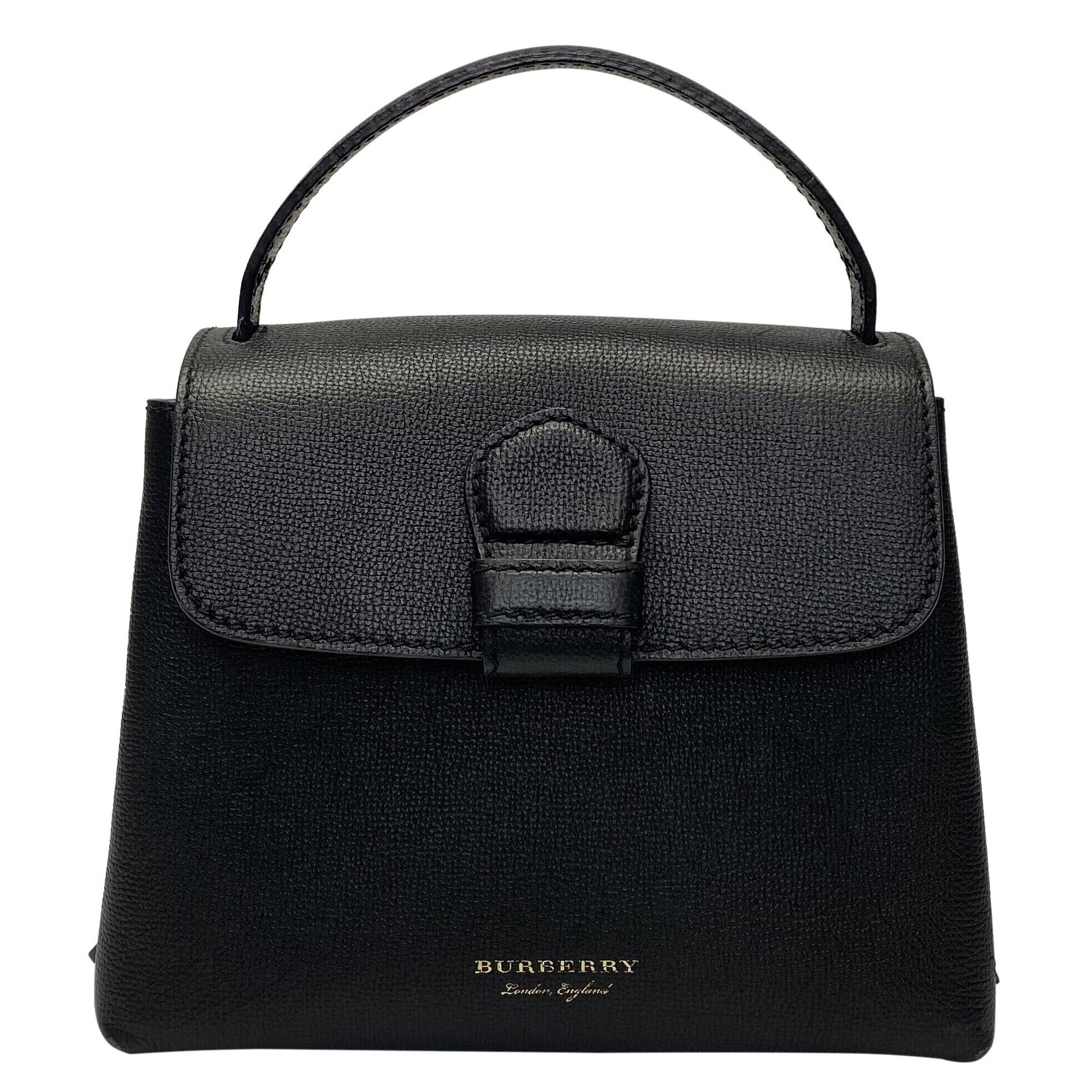 Bolsa Burberry Couro Preta
