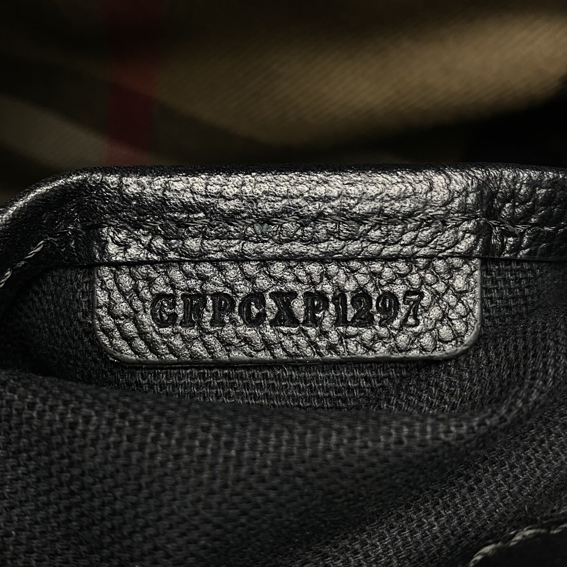 Bolsa Burberry Couro Preta