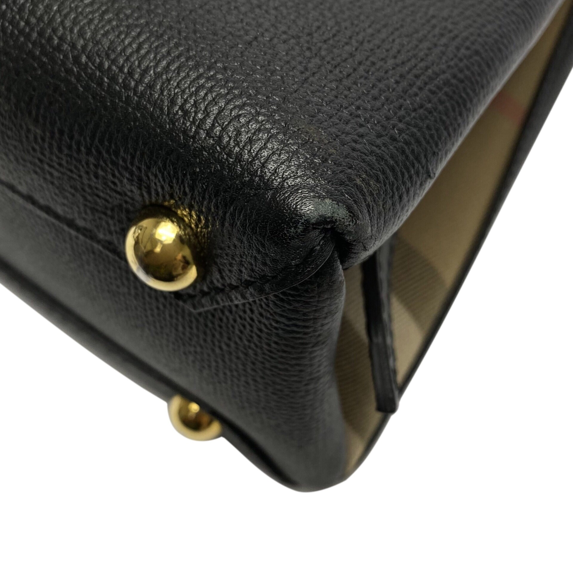Bolsa Burberry Couro Preta