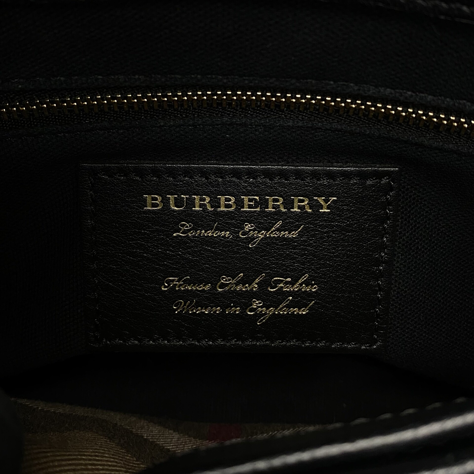 Bolsa Burberry Couro Preta
