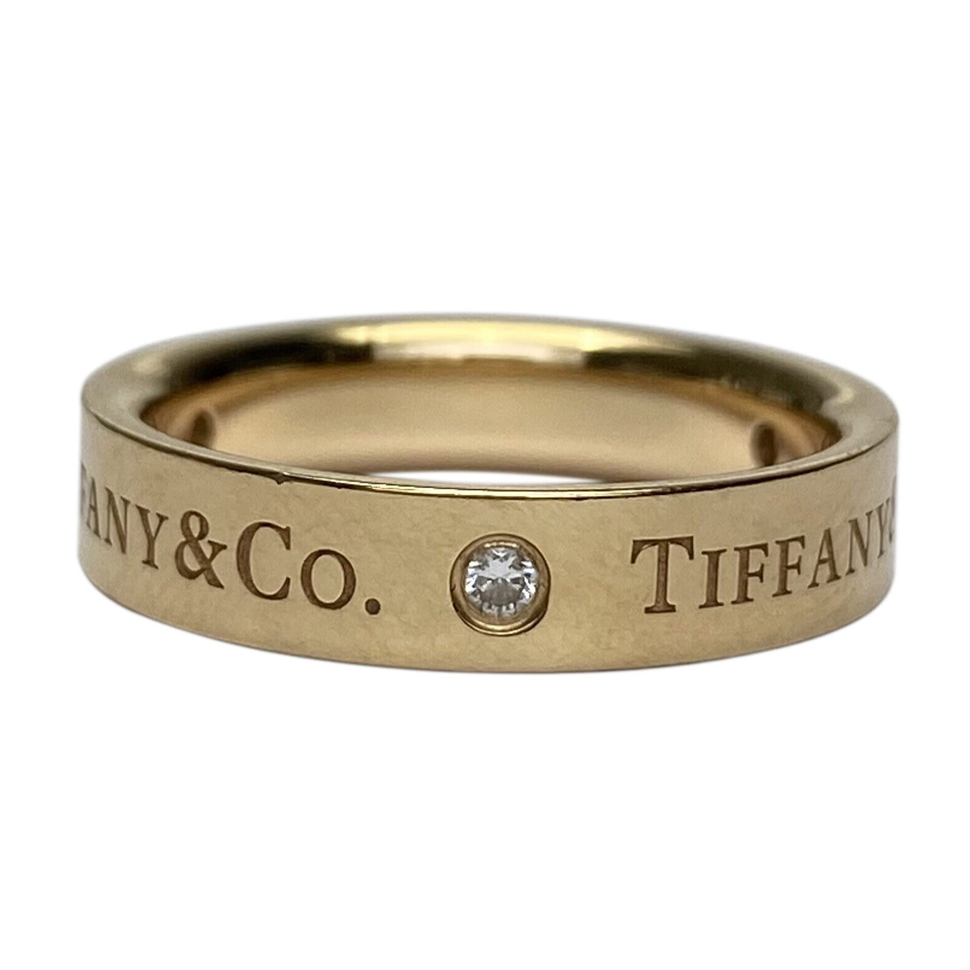 Aliança Tiffany & Co. Ouro Rosa com Diamantes