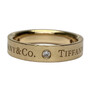 Aliança Tiffany & Co. Ouro Rosa com Diamantes