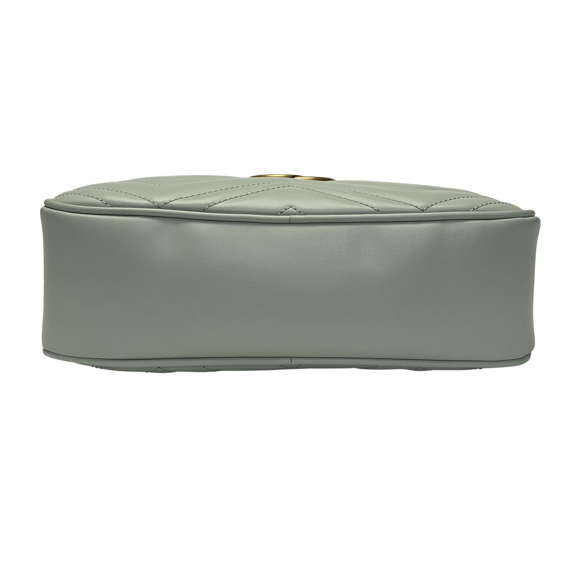 Bolsa Gucci GG Marmont Verde-Água