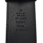 Cinto Gucci GG Couro Preto