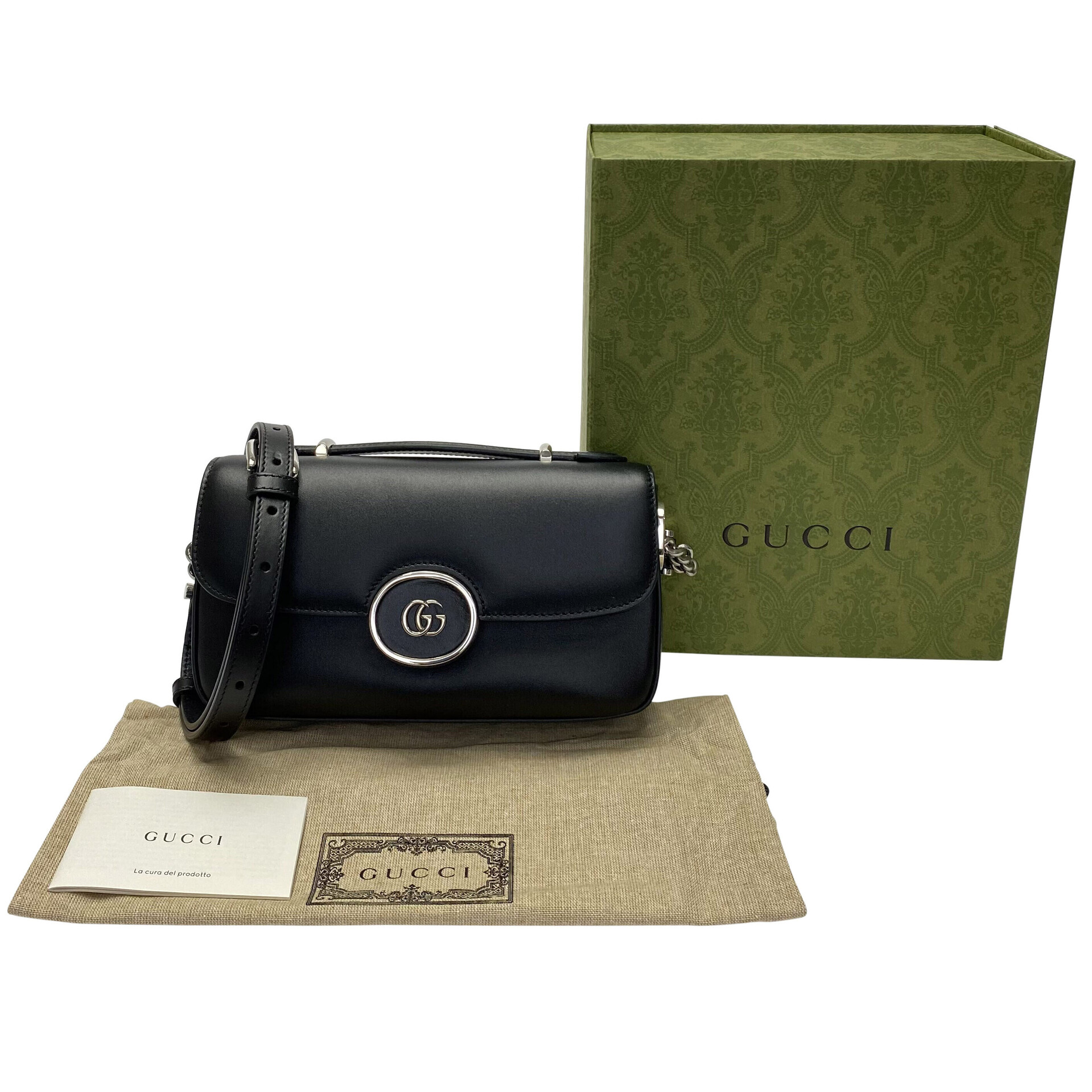 Bolsa Gucci Petite GG Preta
