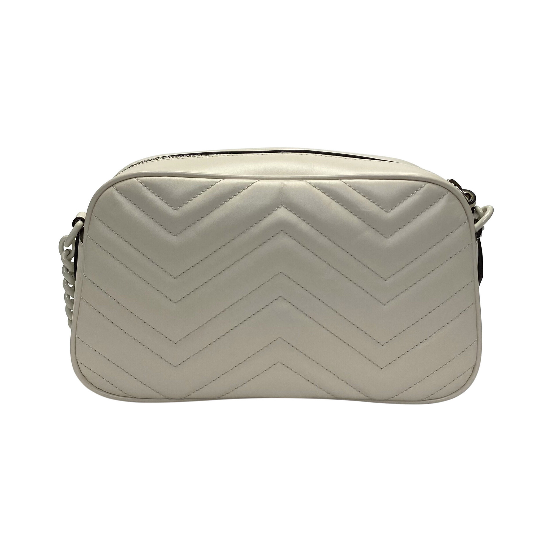 Bolsa Gucci GG Marmont Off White