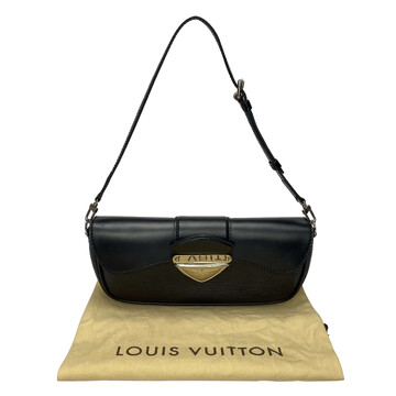 Bolsa Louis Vuitton Pochette Montaigne Epi Preta