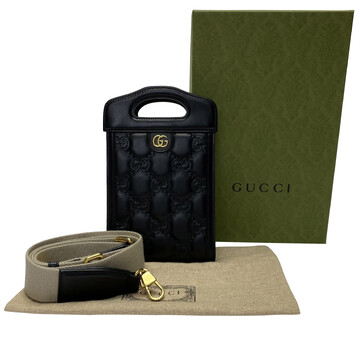 Bolsa Gucci GG Matelassê Mini Preta