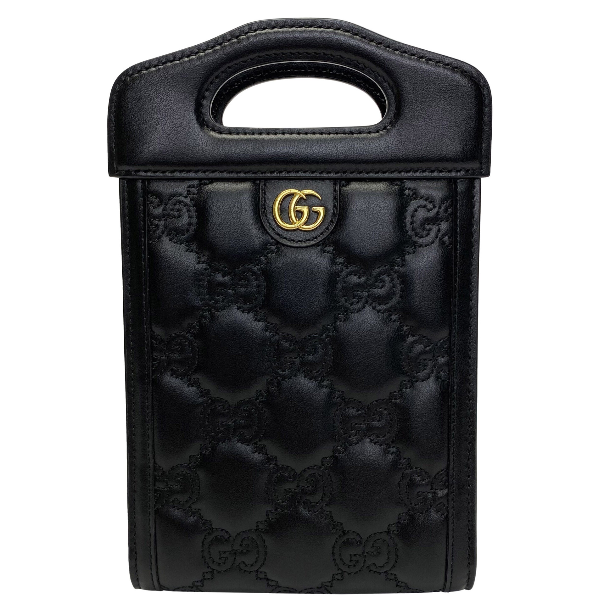 Bolsa Gucci GG Matelassê Mini Preta