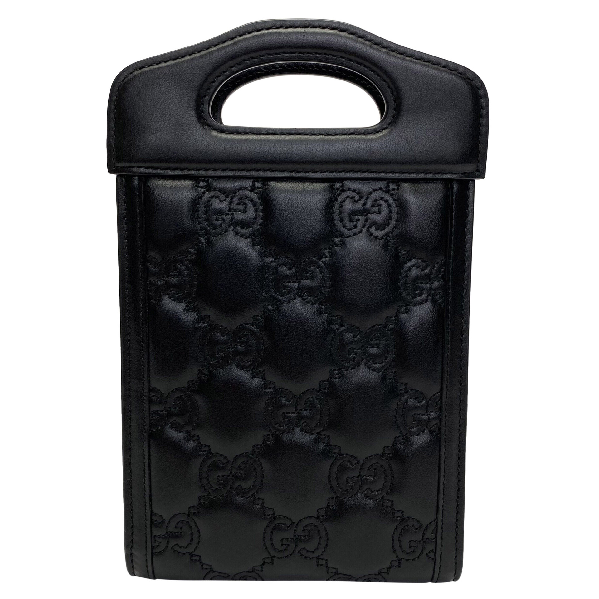 Bolsa Gucci GG Matelassê Mini Preta