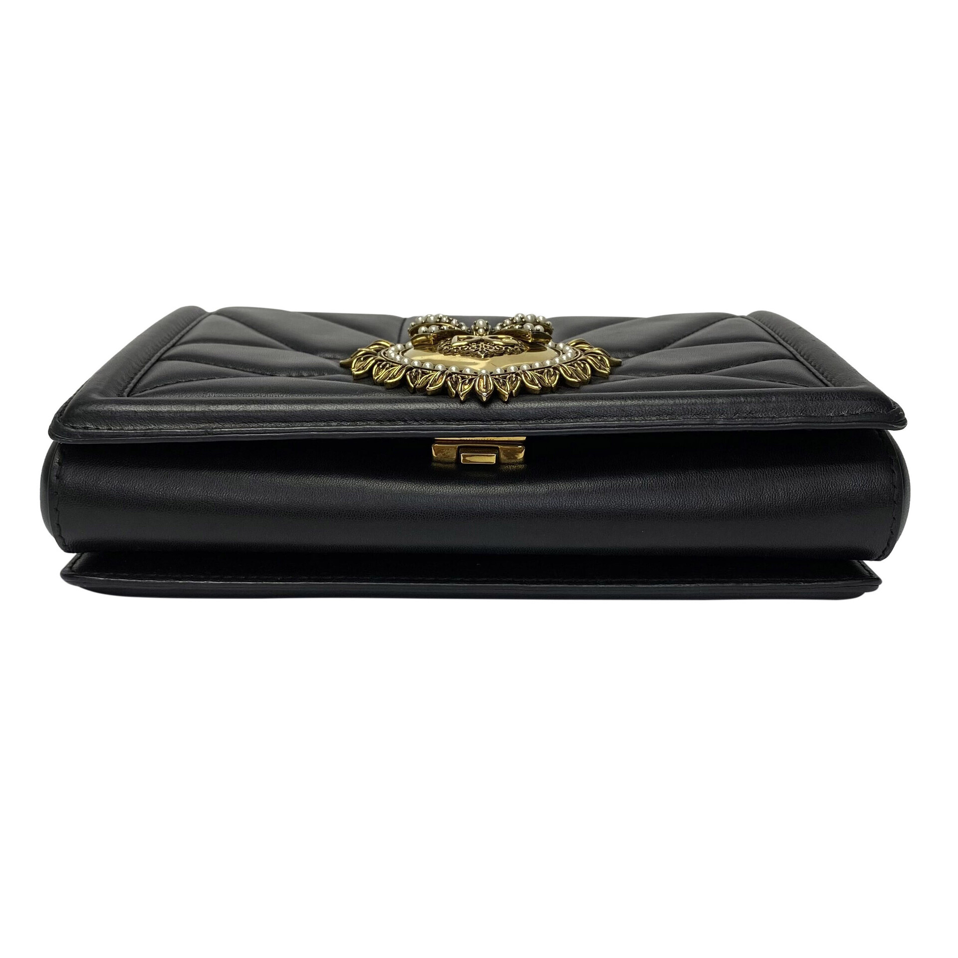 Bolsa Dolce & Gabbana Devotion Preta