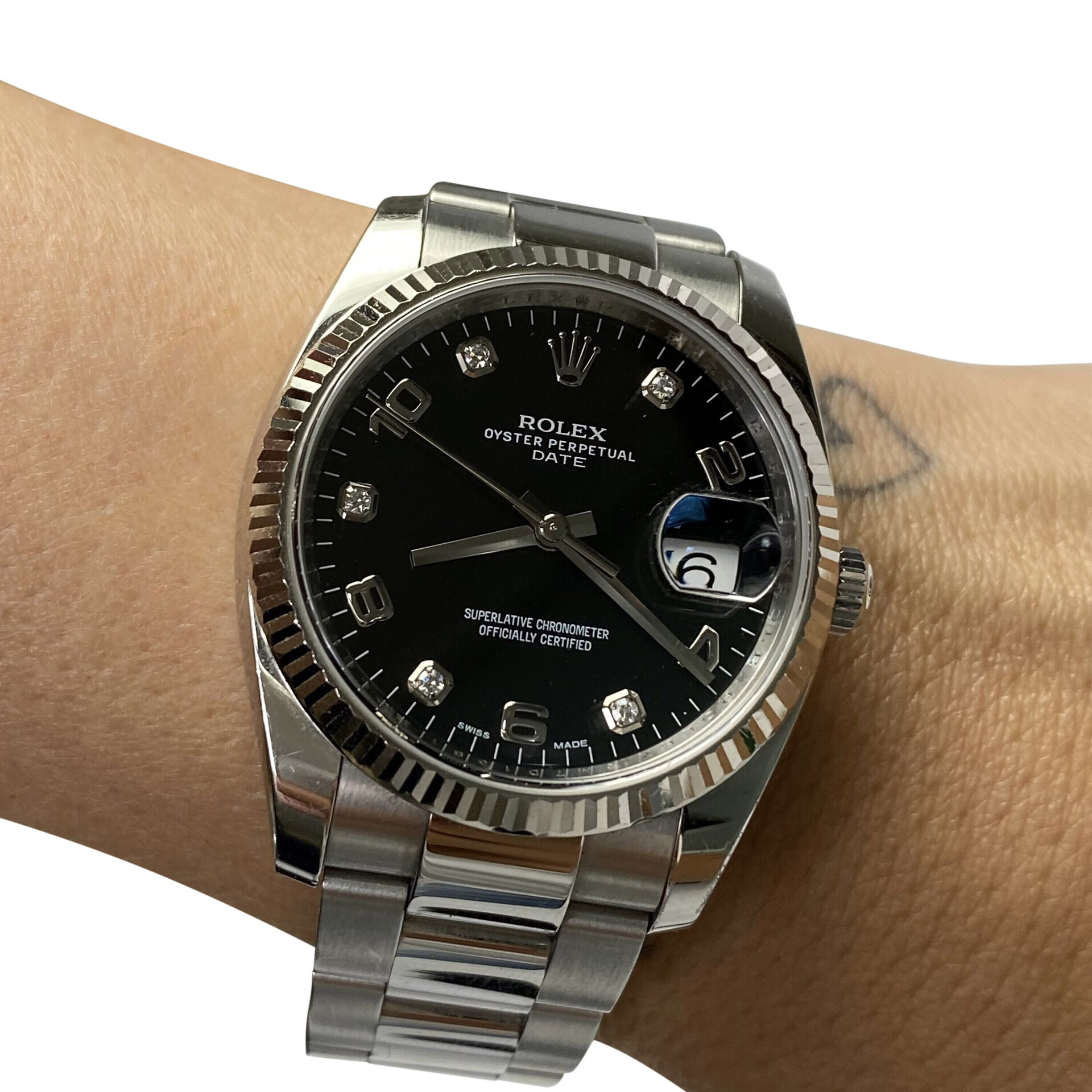 Relógio Rolex Oyster Perpetual Date - 115234