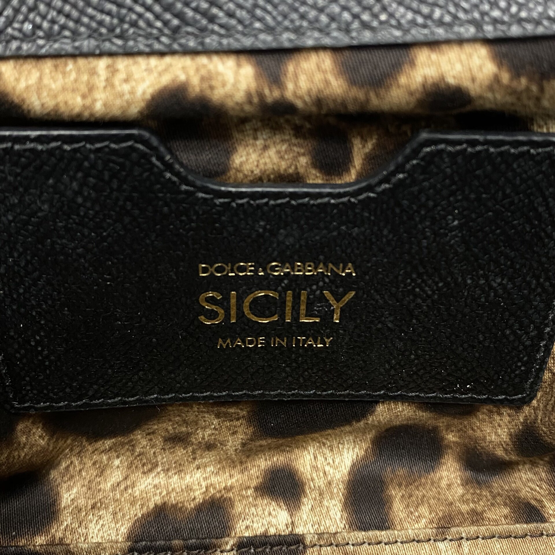 Bolsa Dolce & Gabbana Sicily Preta