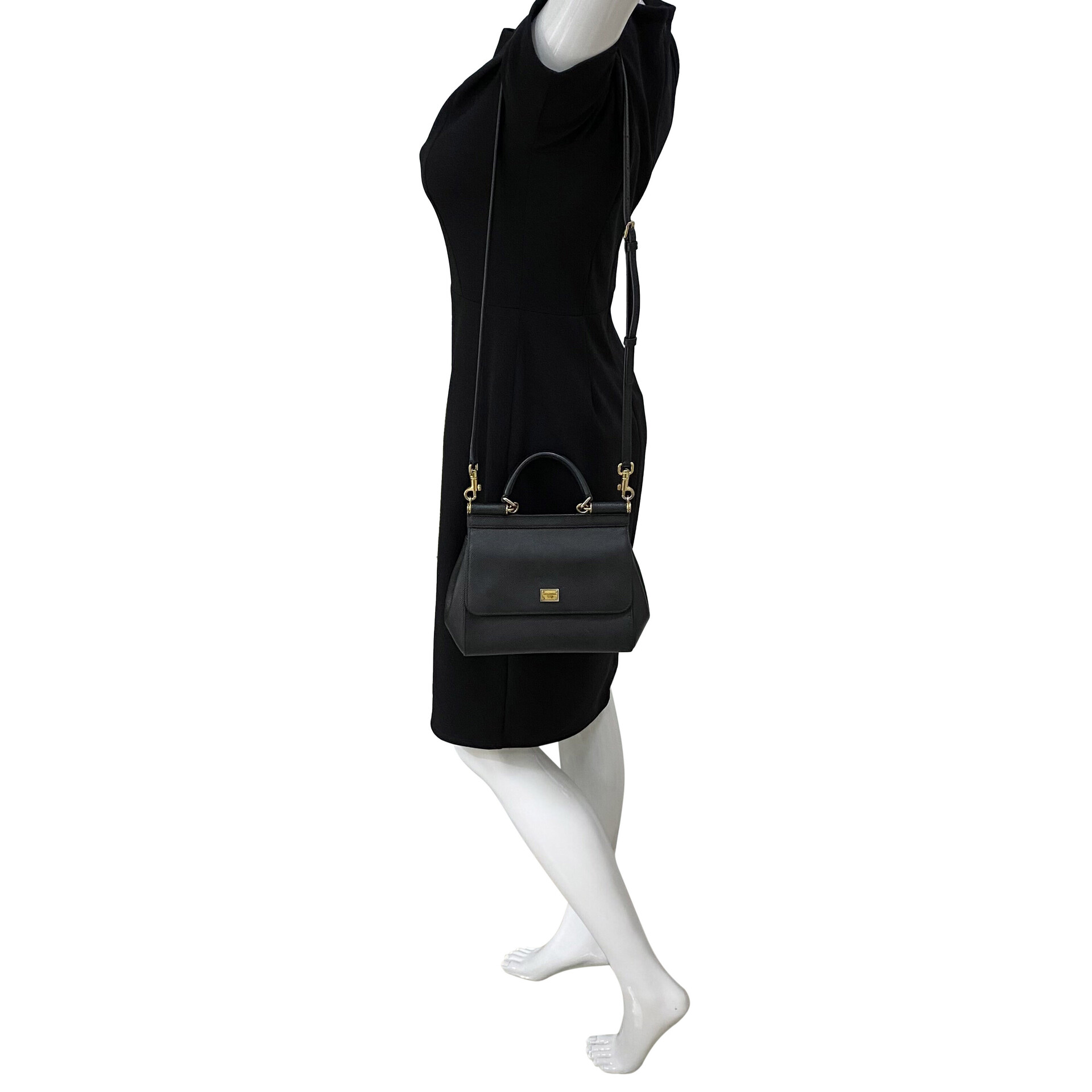 Bolsa Dolce & Gabbana Sicily Preta