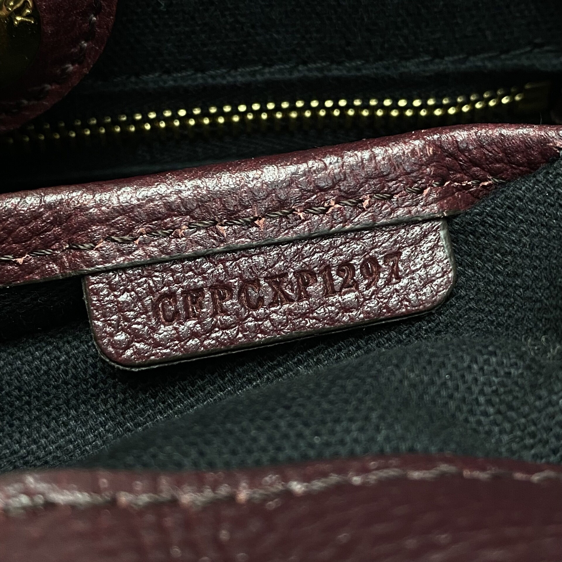 Bolsa Burberry Banner Vinho