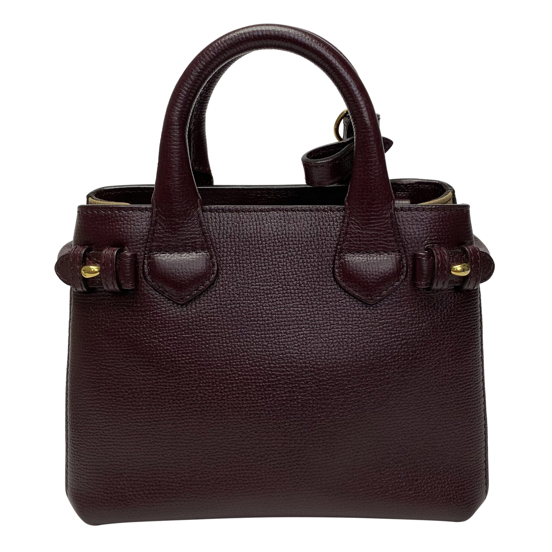 Bolsa Burberry Banner Vinho