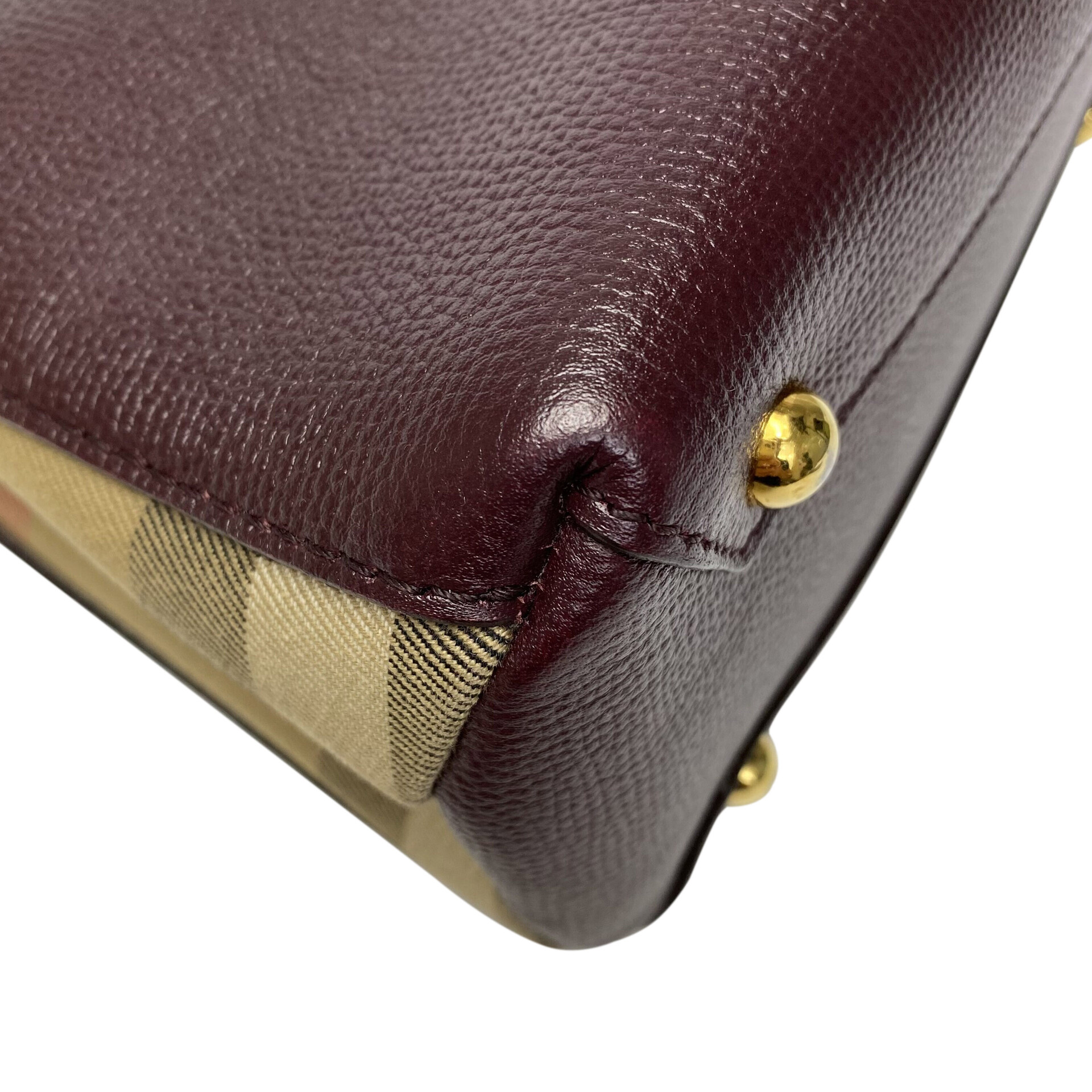 Bolsa Burberry Banner Vinho