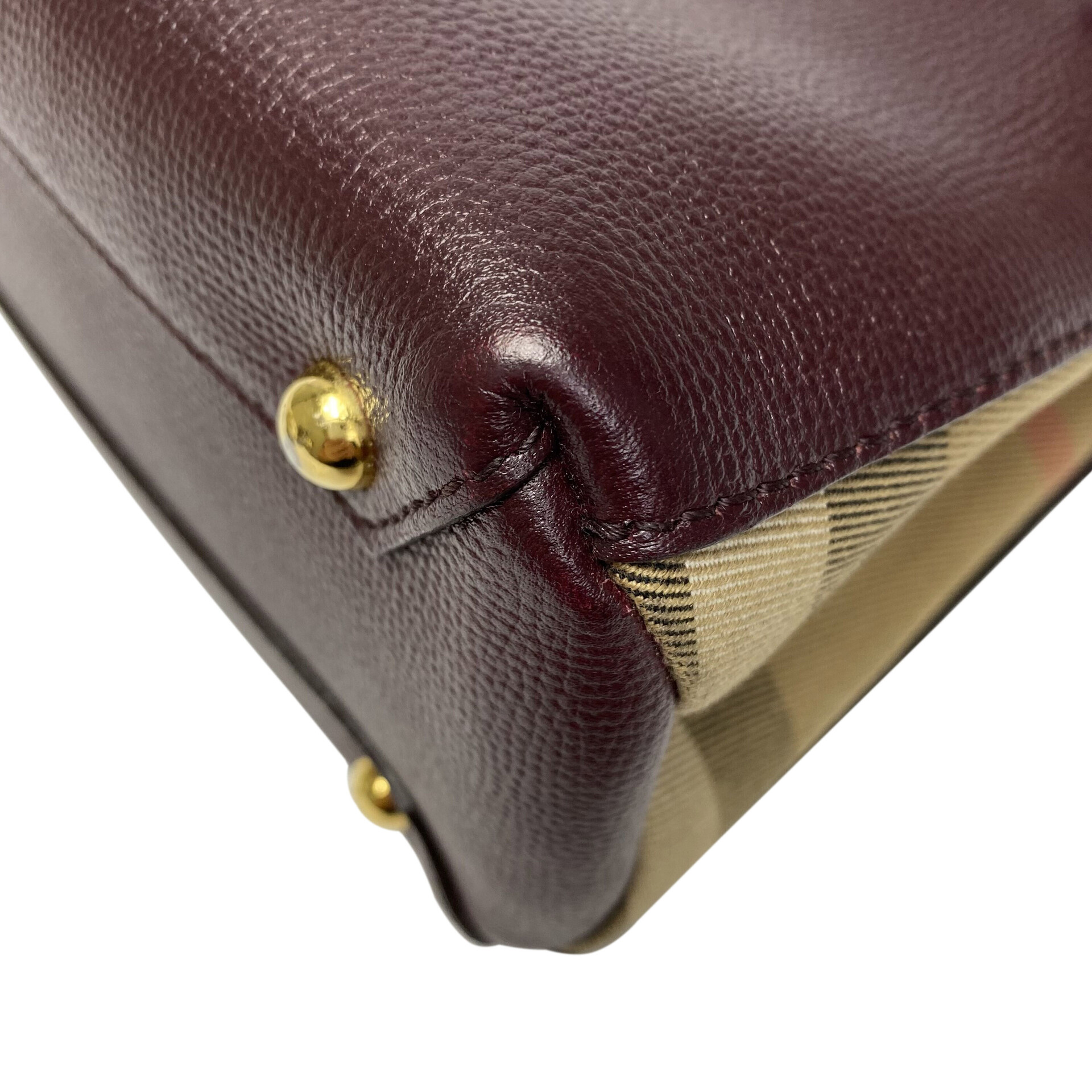 Bolsa Burberry Banner Vinho