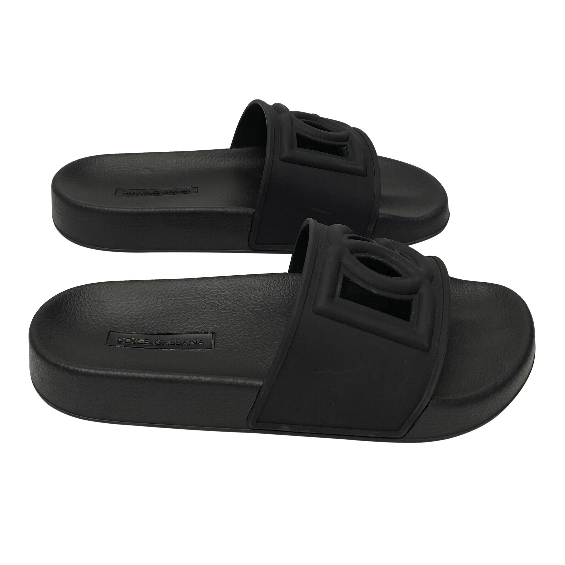 Slide Dolce & Gabbana DG Preto