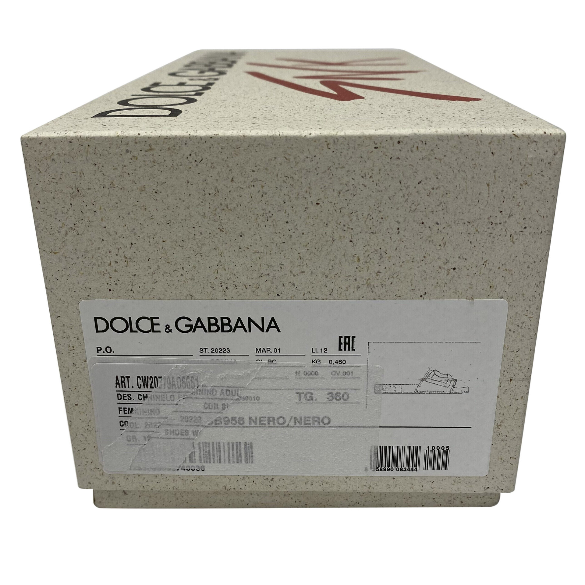 Slide Dolce & Gabbana DG Preto