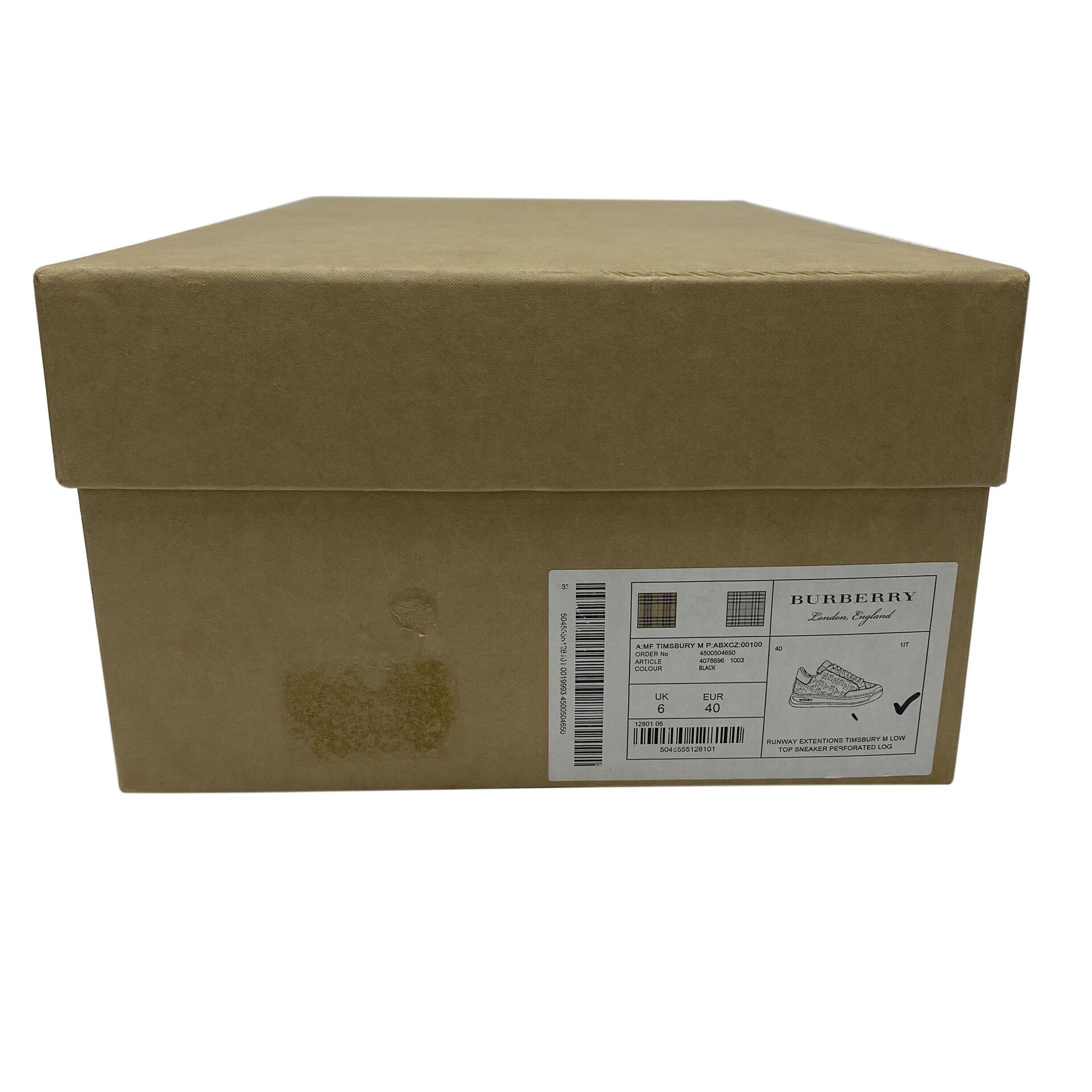 Tênis Burberry Preto