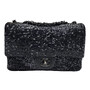 Bolsa Chanel Paetês Preta