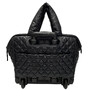 Mala Chanel Nylon Coco Cocoon Rolling Trolley Preto