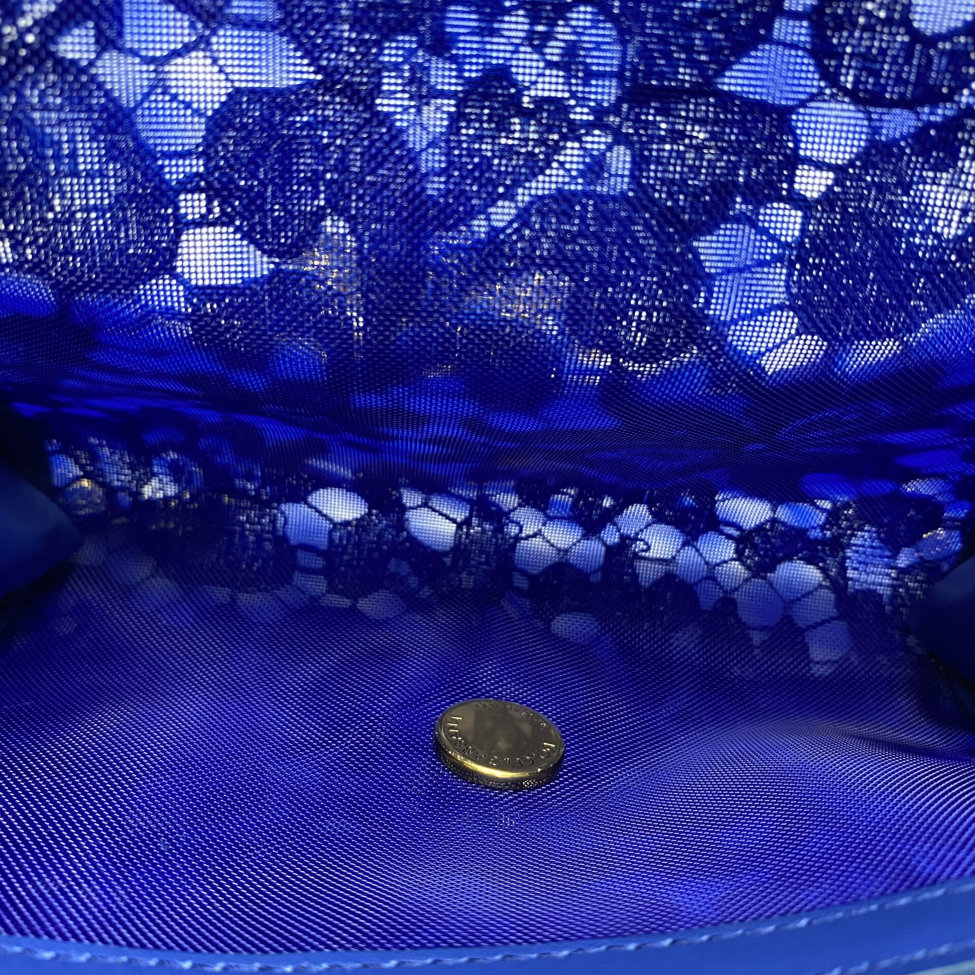 Bolsa Dolce & Gabbana Devotion Renda Azul