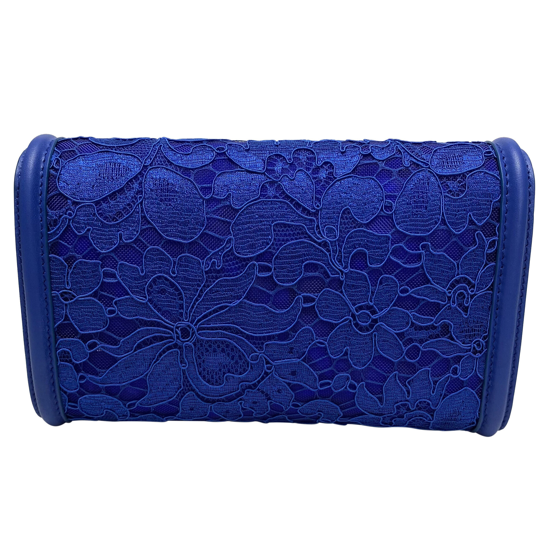 Bolsa Dolce & Gabbana Devotion Renda Azul