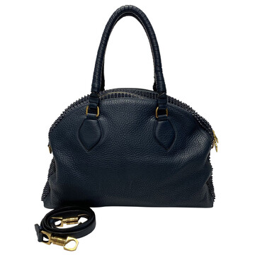Bolsa Christian Louboutin Azul com Spikes