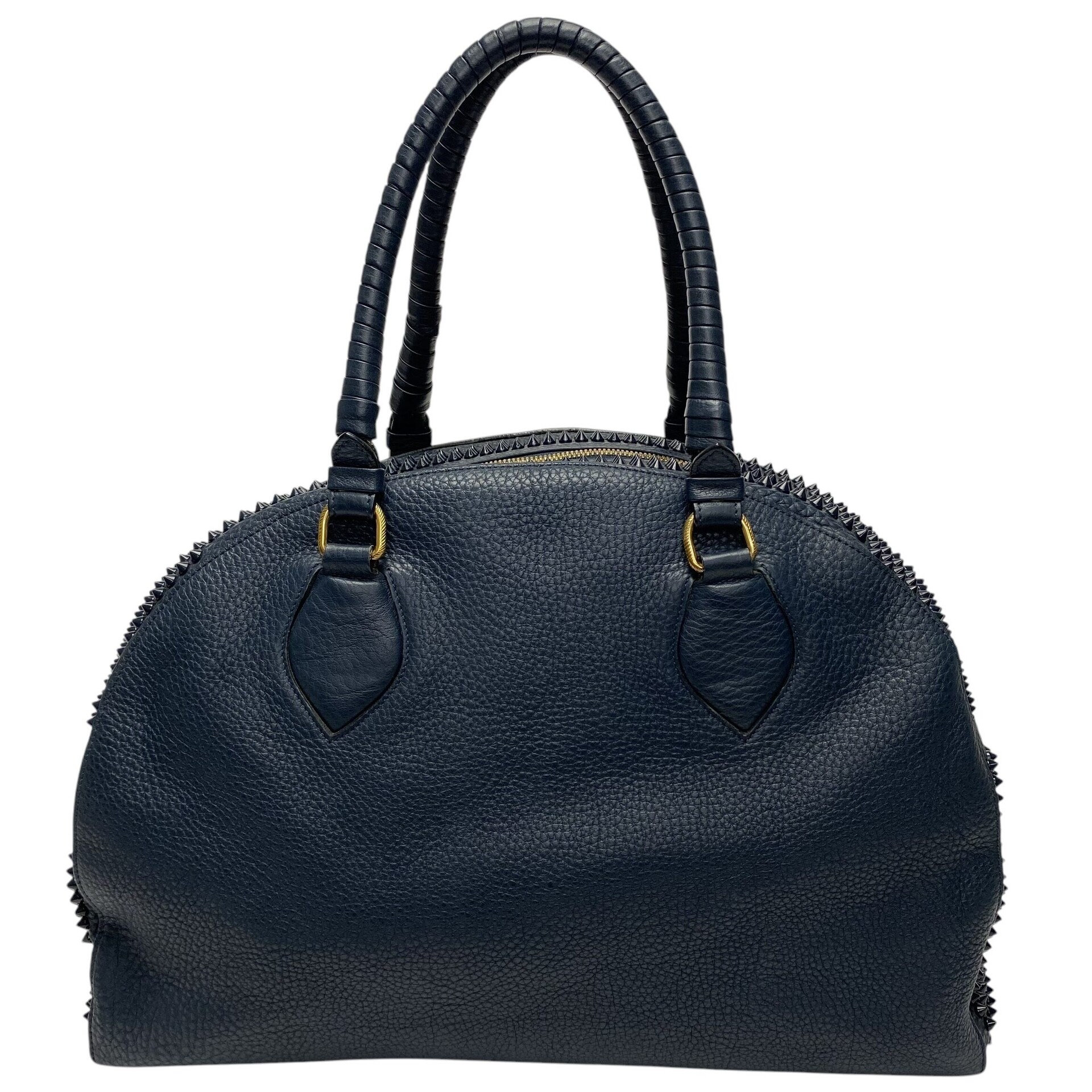 Bolsa Christian Louboutin Azul com Spikes