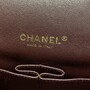 Bolsa Chanel Clássica Double Flap Maxi Couro Preta