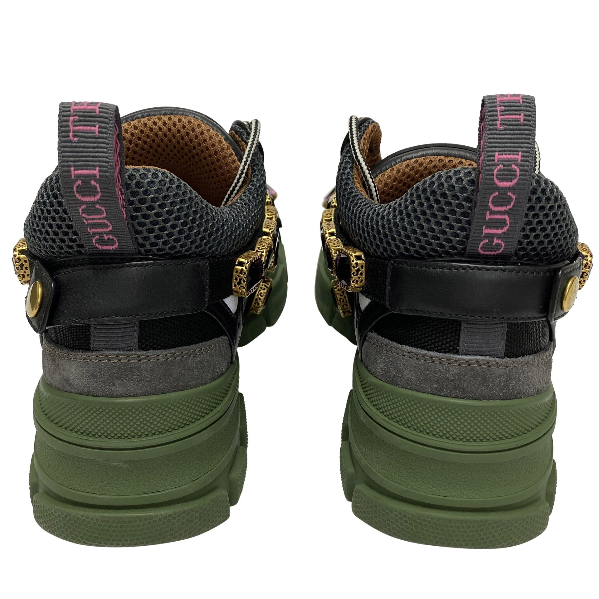 Tênis Gucci Flashtrek Verde