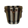 Bolsa Burberry Bucket Xadrez