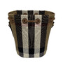 Bolsa Burberry Bucket Xadrez