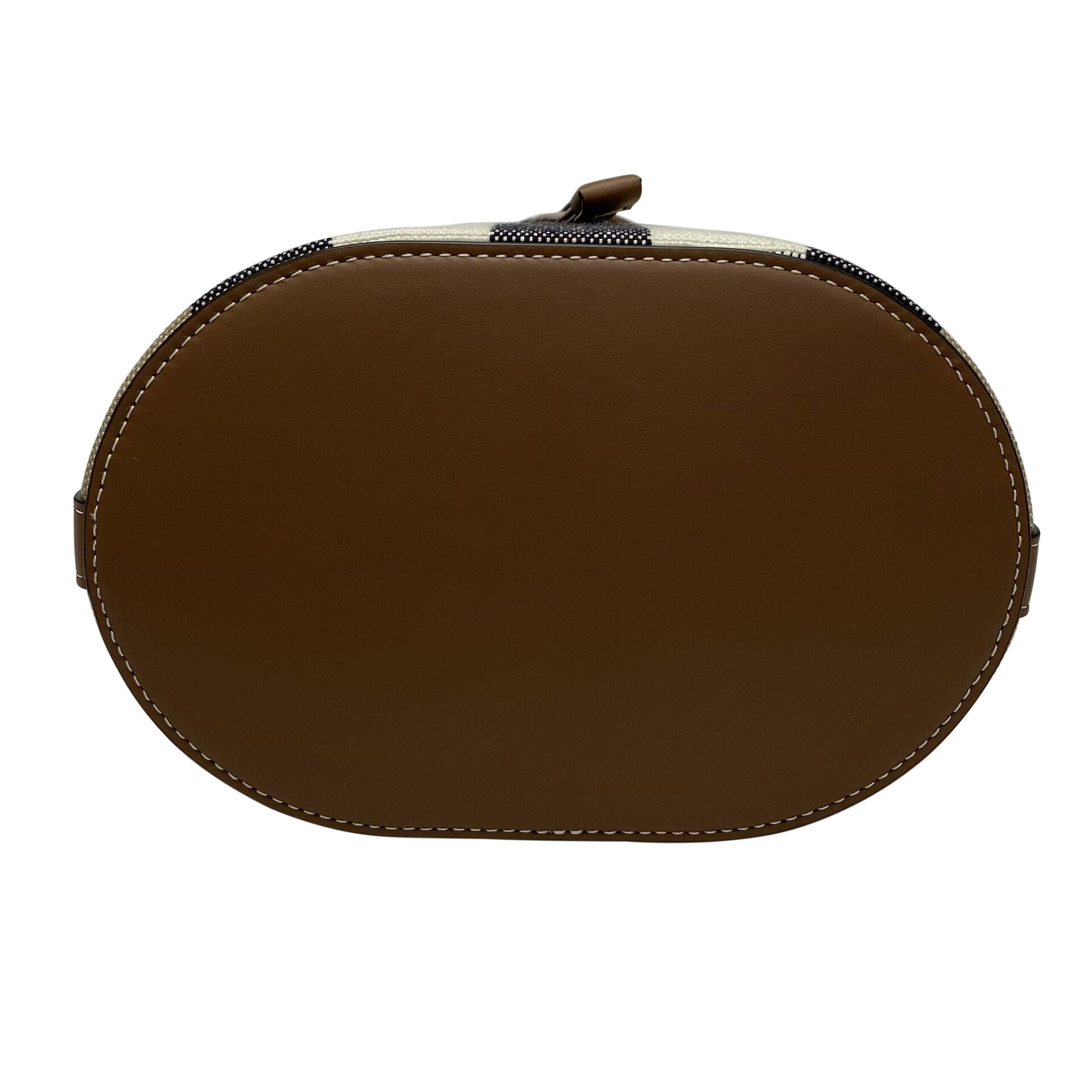 Bolsa Burberry Bucket Xadrez