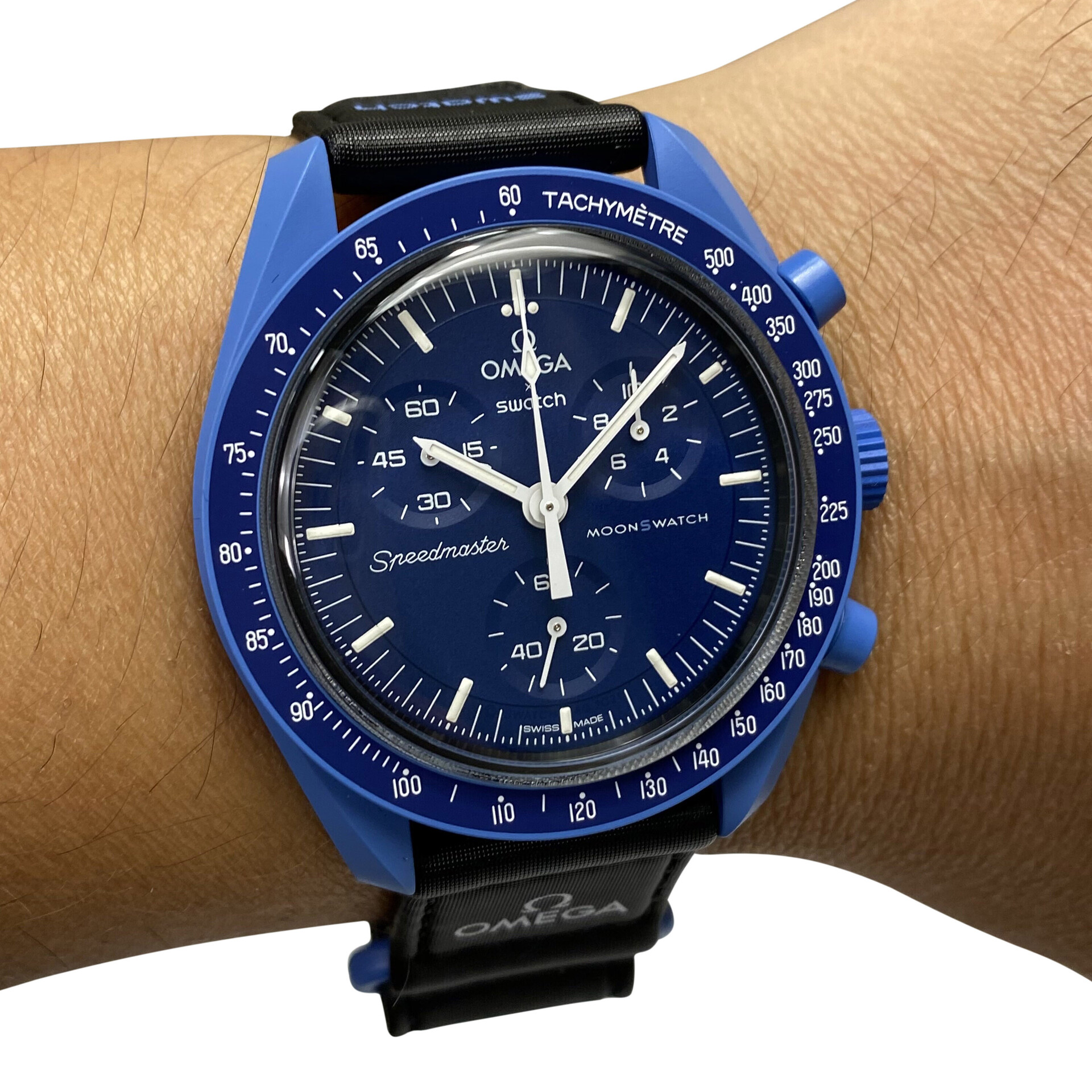 Relógio Swatch X Omega Mission To Nepturne