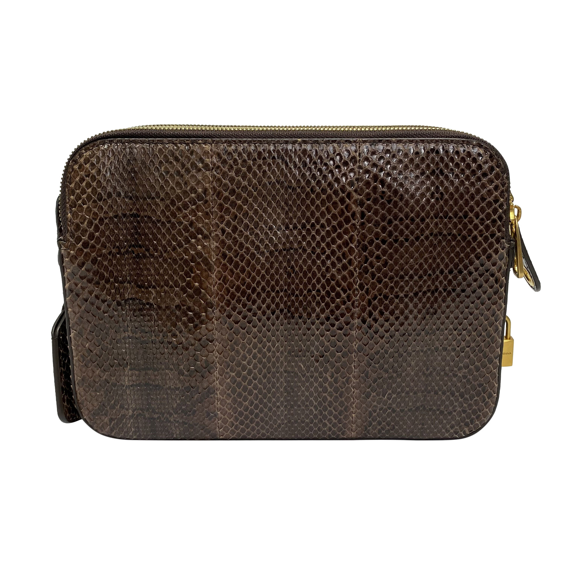 Bolsa Dolce & Gabbana Crossbody Píton
