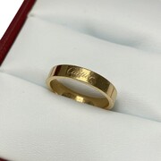 Aliança C de Cartier Ouro Rosa